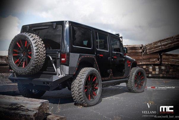 Jeep Wrangler On Vellano VKU Wheels - 8