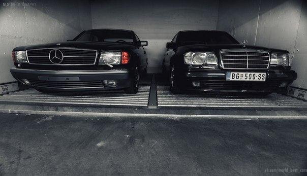 Mercedes-Benz S-Klasse Coupe (C126); Mercedes-Benz 500 E (W124).