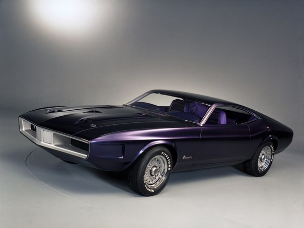 Mustang Milano Concept '1970.,    Ford Advanced Styling studios,  ...