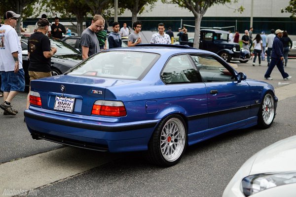 M3 (E36)   Estoril Blue