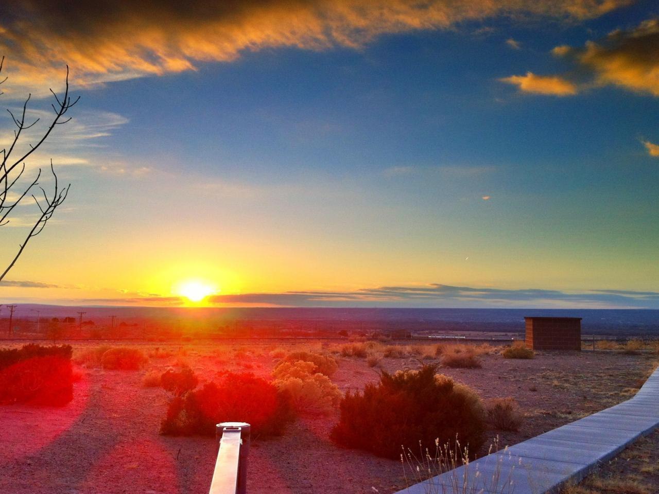 Sunset in Albuquerque