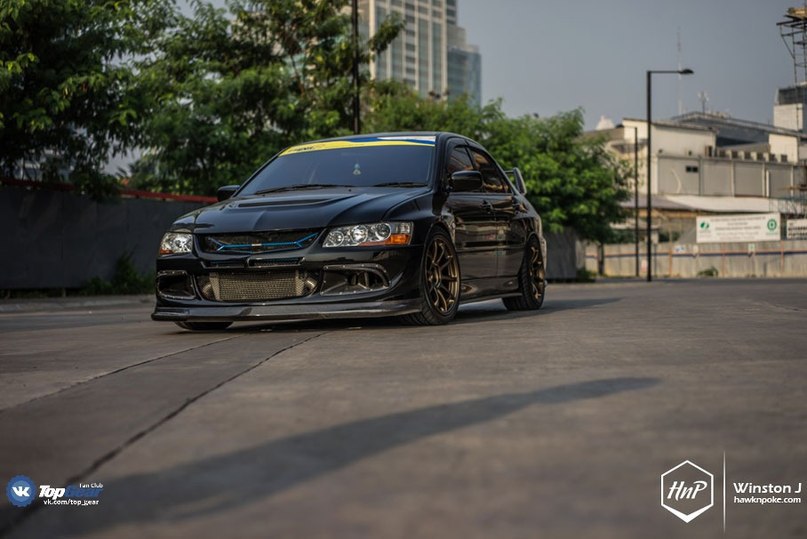 Evo VIII on Volk Racing - 4