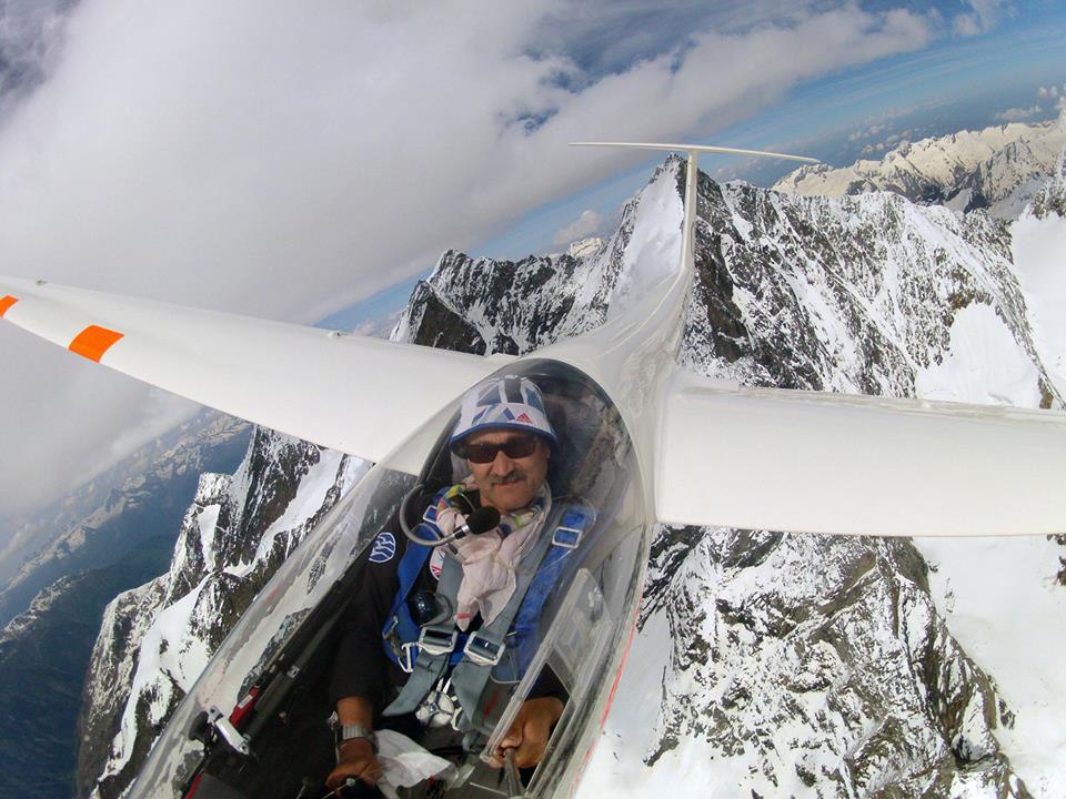 Flying high above the Swiss Alps with Guido Mller. ! <a href=