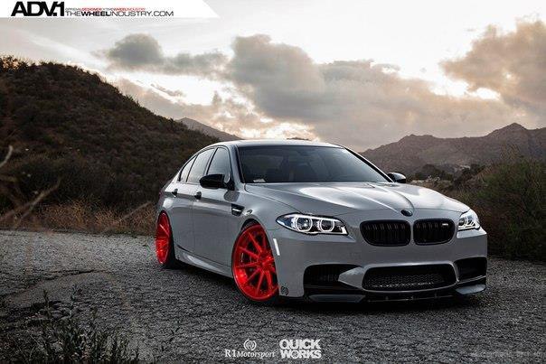 BMW M5 (F10) on ADV.1 Wheels. - 2