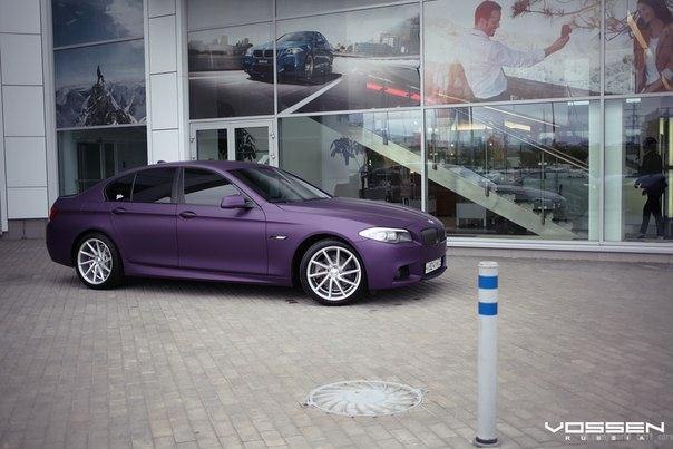 BMW 5 Series M Sport Package (F10) on Vossen CVT Wheels. - 3