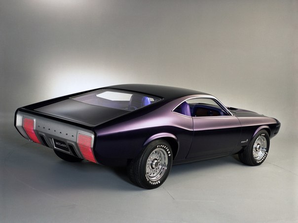 Mustang Milano Concept '1970.,    Ford Advanced Styling studios,  ... - 2