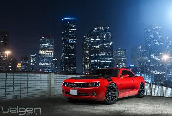 Chevrolet Camaro on Velgen Wheels.