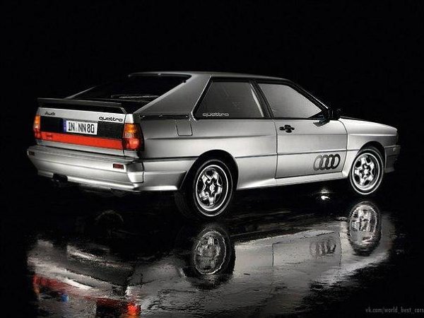Audi quattro (Typ 85) '1980.2.1 Turbo R5Мощность: 200 л.с.Крутящий момент: 285 НмПривод: ... - 2