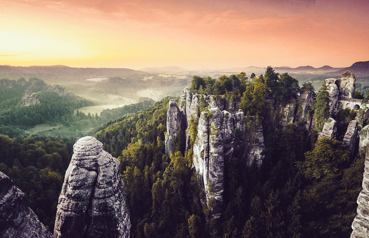 Elbe Sandstone Mountains, Germany