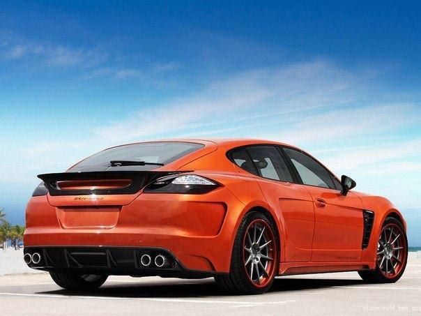 Porsche Panamera TopCar Stingray GTR Orange.: Twin Turbo 4806 : 700 ..: ... - 2