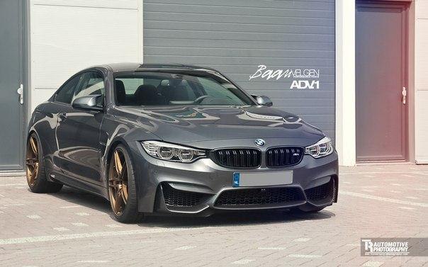 BMW M4 Coup (F82) on Golden ADV.1 Wheels.