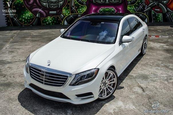 Mercedes-Benz S 550 (W222) on Vellano Wheels. - 4