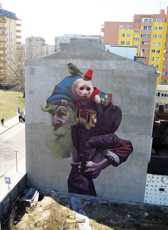 Street-art  ETAM. - 3