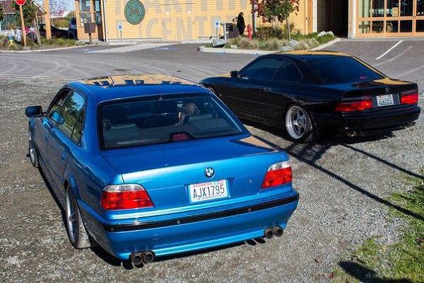 BMW 750iL (E38). - 4