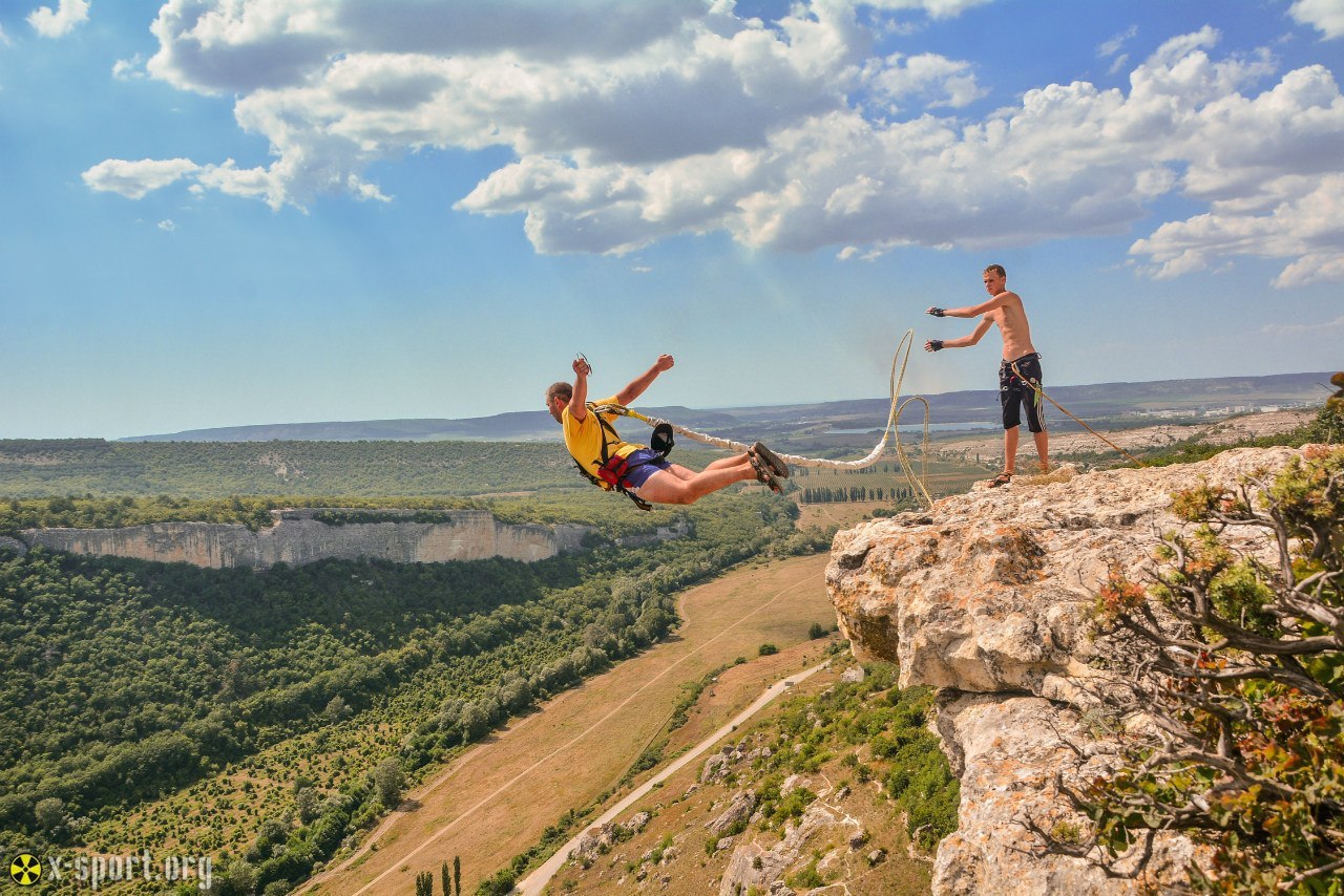 Роупджампинг фото