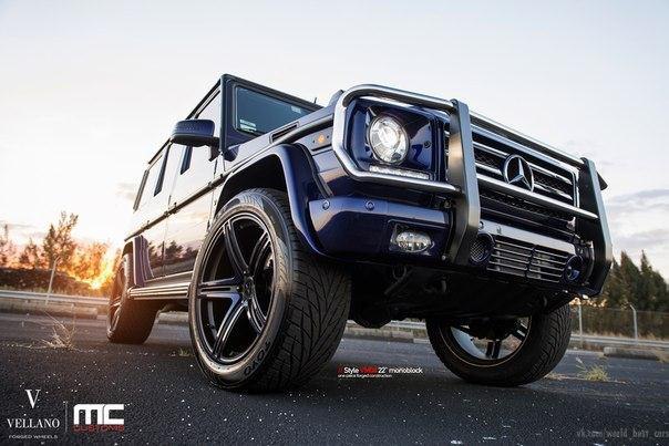 Mercedes-Benz G550 on Vellano Wheels. - 3