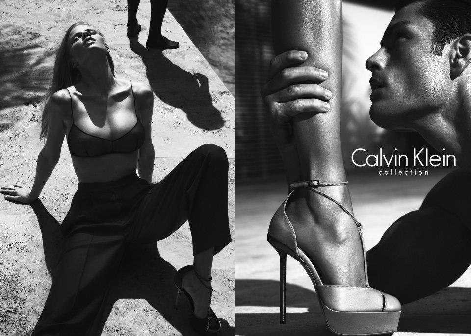 Lara Stone for Calvin Klein Collection Spring 2012 Campaign by Mert & Marcus - 5