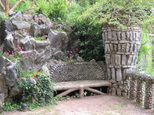 Сады Артигас (Jardins de Can Artigas) в Ла-Побла-де-Лильет, Каталония, созданные в 1905-06 годах, ... - 3