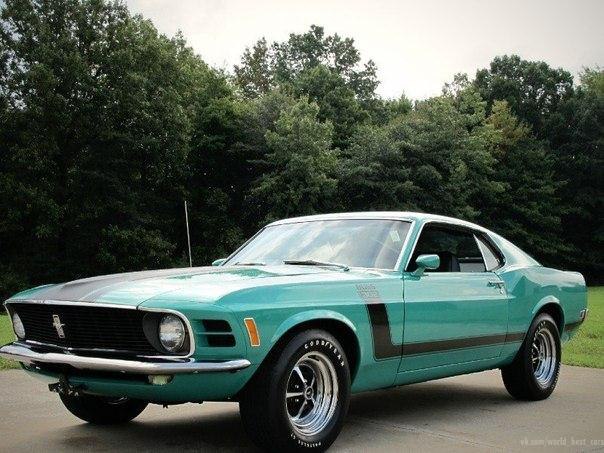 Ford Mustang Boss 302, 1970.