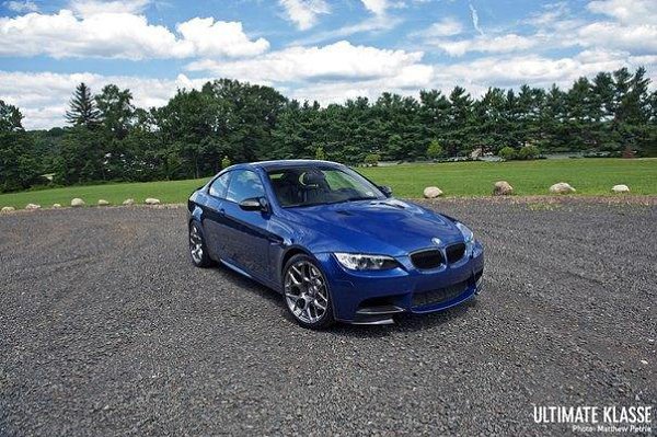 BMW M3 (E92) on 19 HRE P40S wheels. - 3