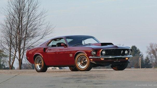 1969 Ford Mustang Boss 429.7.0L V8: 375 .. : 664 : ...