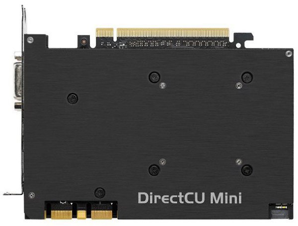 Asus представила видеокарту GeForce GTX 970 DirectCU Mini.На плате длиной 170 мм и шириной 122 мм ... - 3