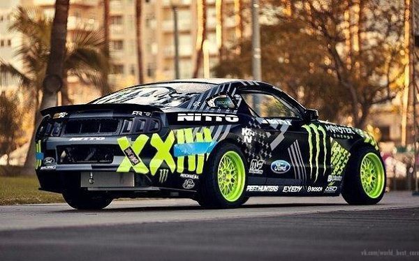 Vaughn Gittin Jr. Reveals 2013 Monster Energy Ford Mustang RTR - 4