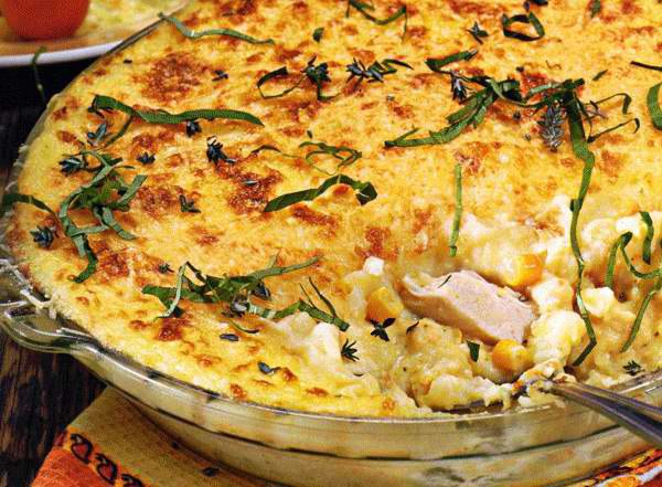 Вкусная куриная запеканка.на 100 грамм - 102.83 ккал Б/Ж/У - 13.21/4.78/1.24Ингредиенты:куриное филе ...