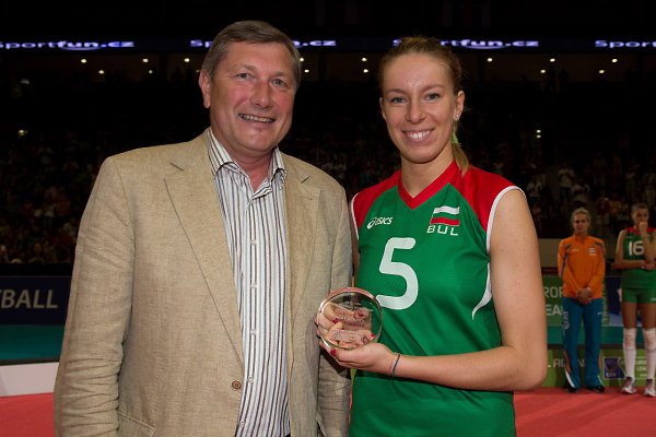 2012 CEV Volleyball European League - Women.AWARDING CEREMONY - 7