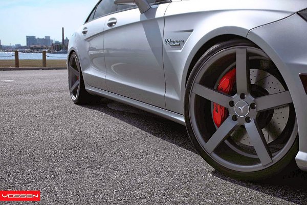 Mercedes-Benz CLS63 AMG on Vossen VVS-CV3 - 4