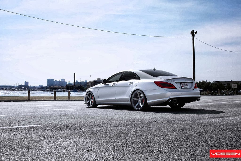 Mercedes-Benz CLS63 AMG on Vossen VVS-CV3 - 3