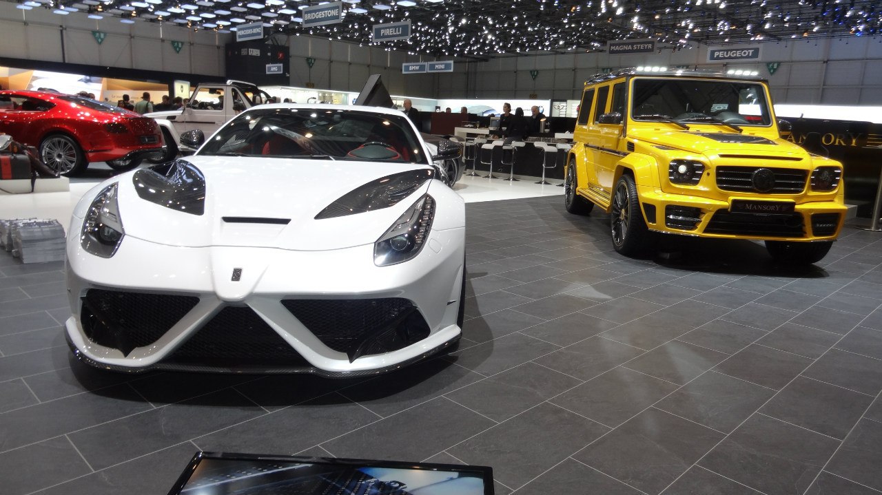 Geneve motor show 2013. special for Mercedes-Benz. - 2