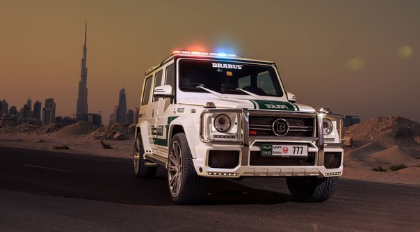 Police Brabus B63S-700 Widestar