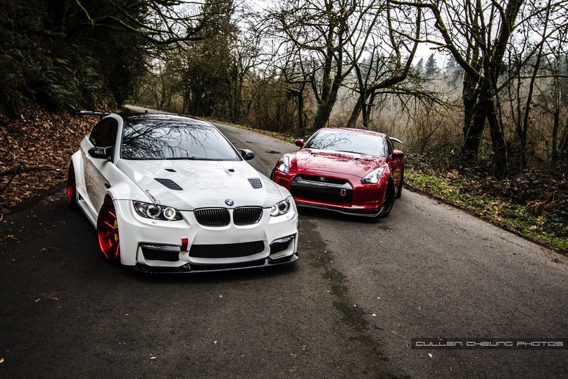 Nissan GT-R  BMW E92 M3. - 2