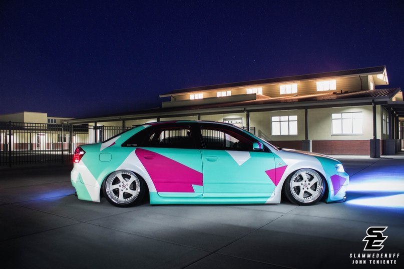 Bawss Dion's Bagged Audi | SlammedEnuff' - 6