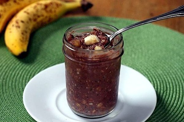 САМАЯ ВКУСНАЯ НИЗКОКАЛОРИЙНАЯ ЛЕНИВАЯ ОВСЯНКА В БАНКЕ: здоровый быстрый завтрак, который не надо ... - 5