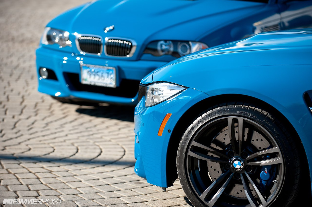 BMW m4 Laguna Seca Blue