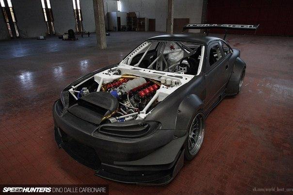 Nissan S14 (S15 wide body).V8 LS3: 717 .. : 1216 : 1002  - 7