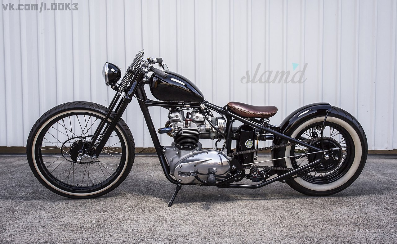 ����������������� Graeme's HOT ROD � 1966 Triumph Trophy. - 5