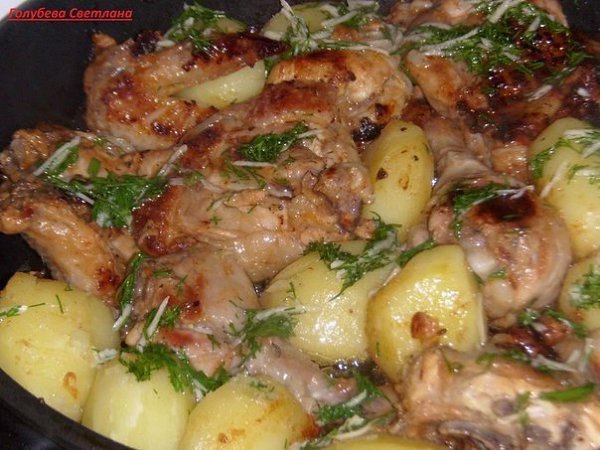 Курочка в кефире.Автор: Светлана Голубева1.Курицу разрезать на порционные ...