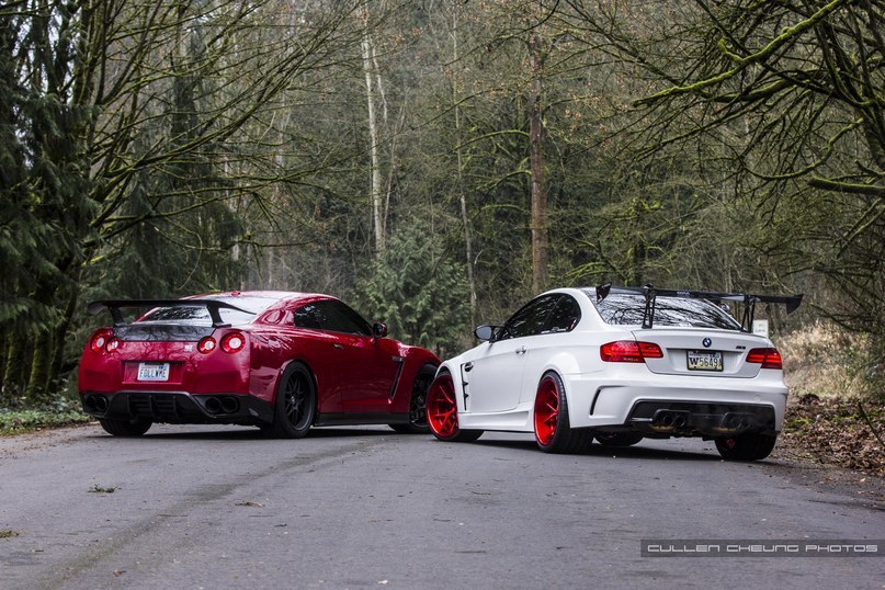 Nissan GT-R  BMW E92 M3. - 7