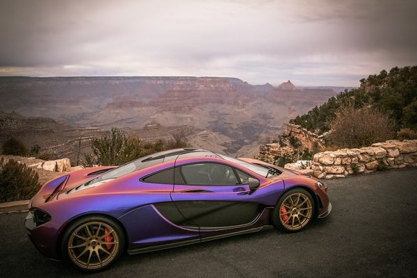 Purple McLaren P1 - 8