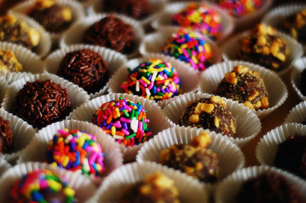 Brigadeiro конфеты с начинкой