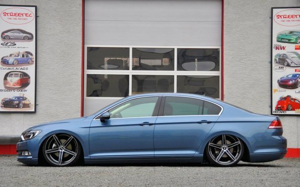 VW Passat B8 Slammed on Oxigin Wheels - 4