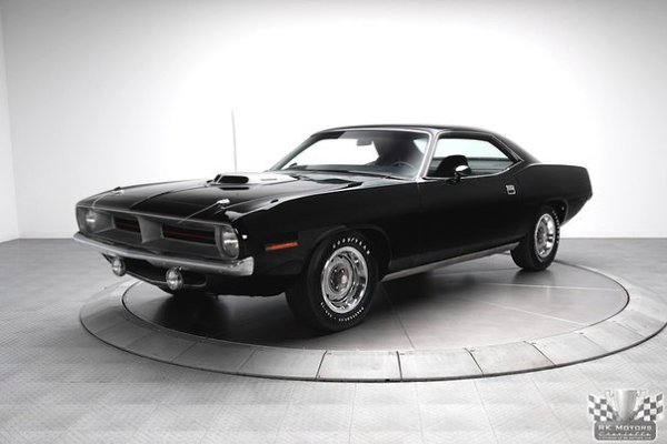 Plymouth Hemi Cuda 425 1970 Black