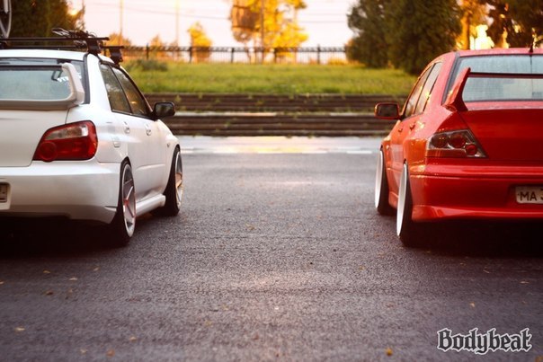 Mitsubishi Lancer Evolution VIII & Subaru Impreza WRX. - 3