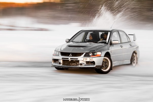 Ice racing Sweden.