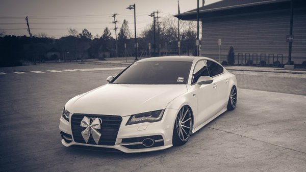 AUDI A7. Low, baby.