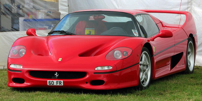 Ferrari F50 , 1995.: 750 000 $ : 4.7 L , V12 ATMO: 513 / : ...