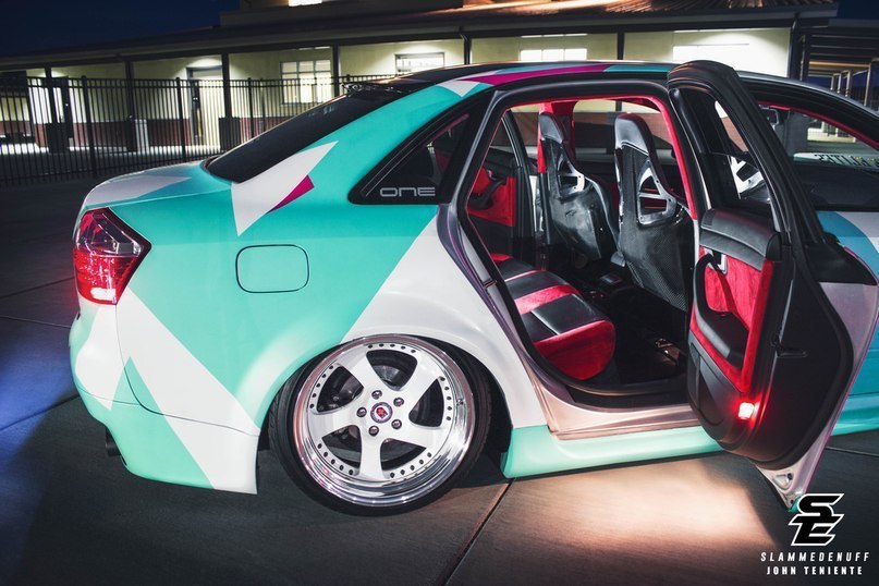 Bawss Dion's Bagged Audi | SlammedEnuff' - 3